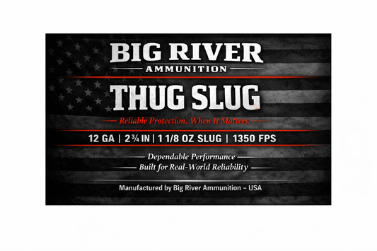 BIG RIVER LEAD DEFENSE LOADS | 12 GA "THUG SLUG”